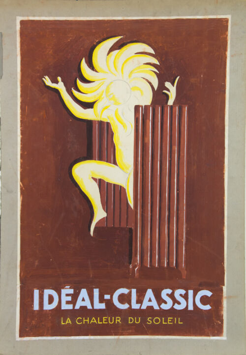 Esquisse publicitaire : Idéal-Classic