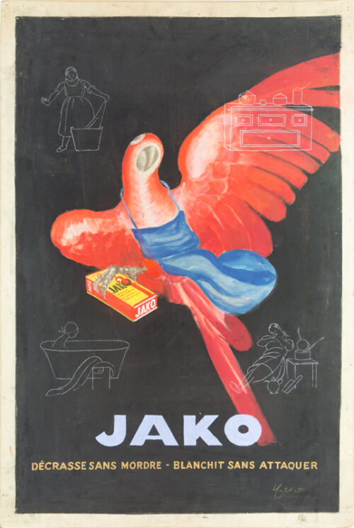 Esquisse publicitaire : Jako
