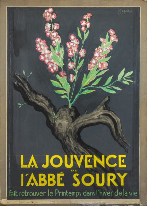 Esquisse publicitaire : Jouvence de l'Abbé Soury (La)