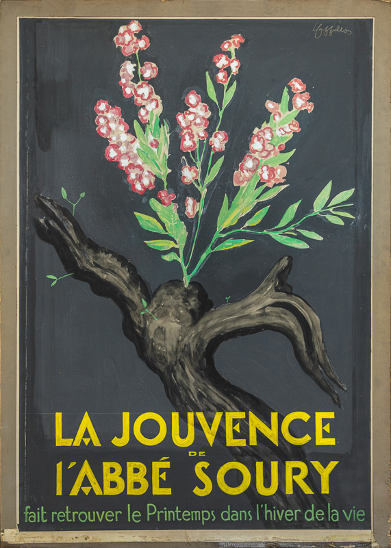 Esquisse publicitaire : Jouvence de l'Abbé Soury (La)