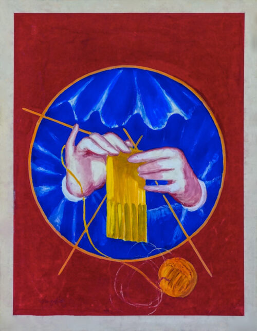 Esquisse publicitaire : Laine