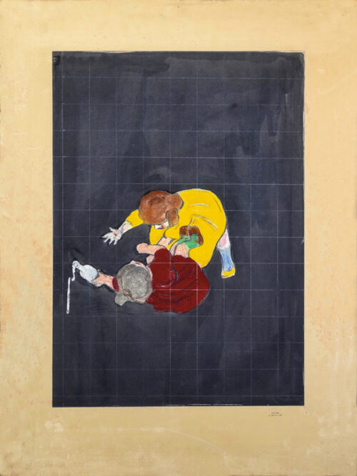 Esquisse publicitaire : Lait pour enfant