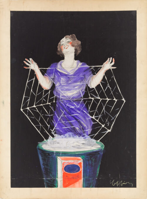 Esquisse publicitaire : Lessive