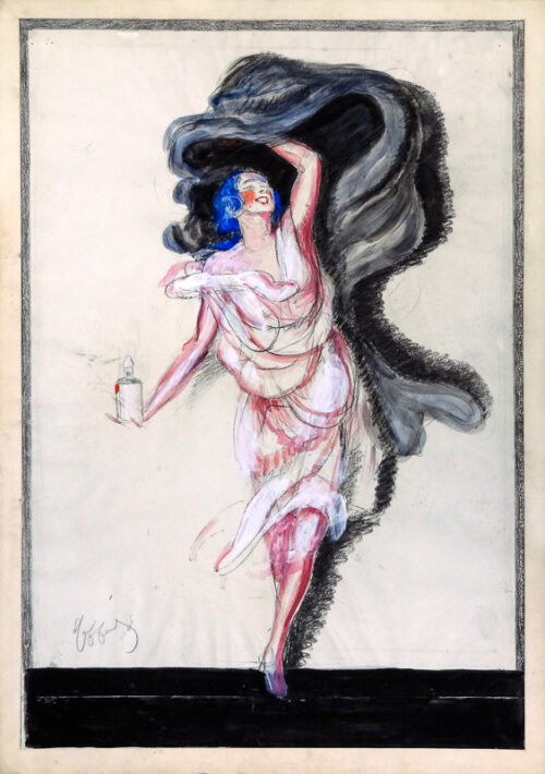 Esquisse publicitaire : Liqueur