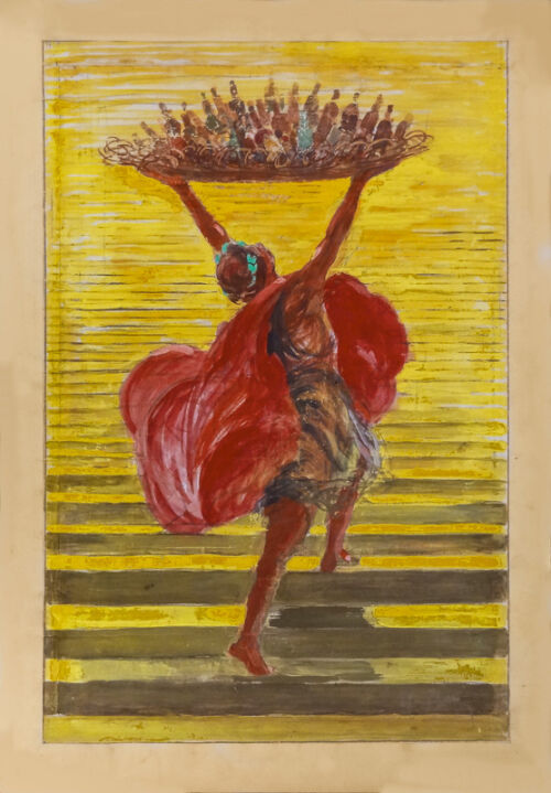 Advertising painted photo: Bootz Liqueurs