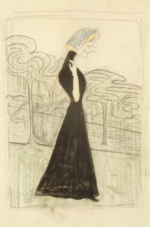Esquisse publicitaire : Madame de Latude