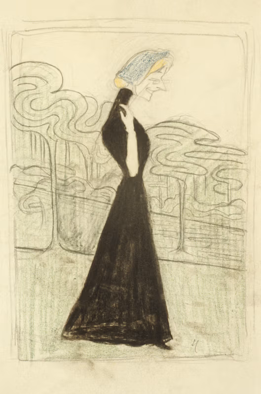 Esquisse publicitaire : Madame de Latude