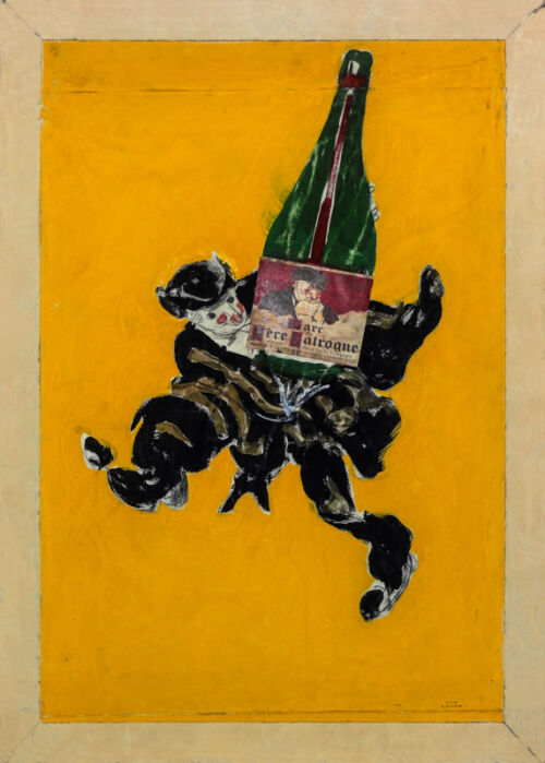 Esquisse publicitaire : Marc du Père Latrogne