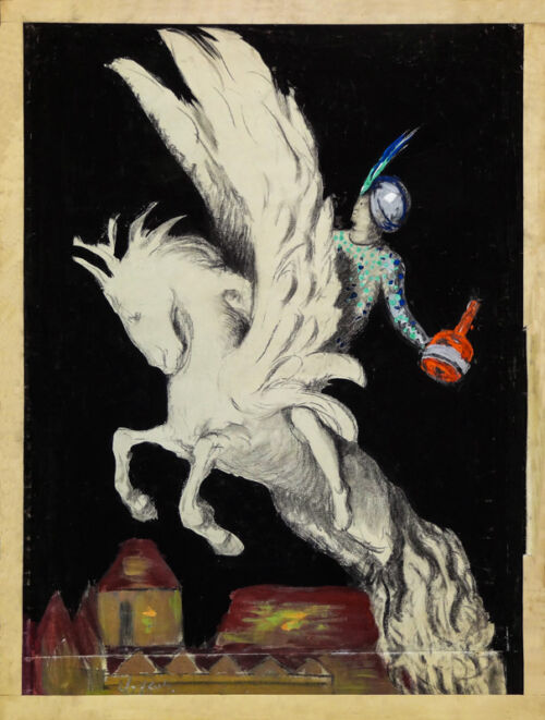 Esquisse publicitaire : Marnier