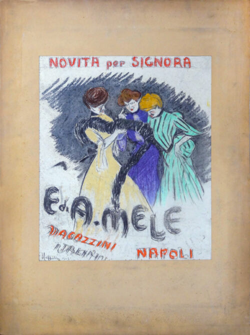 Esquisse publicitaire : Mele E & A