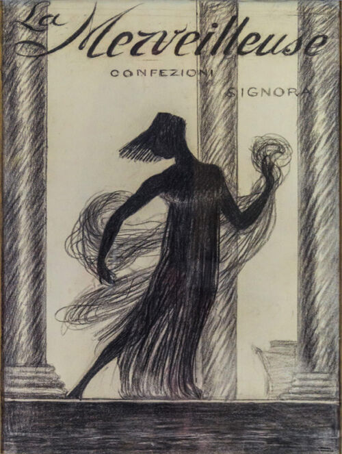 Esquisse publicitaire : Merveilleuse (La)