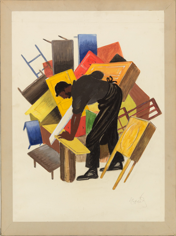 Esquisse publicitaire : Meubles