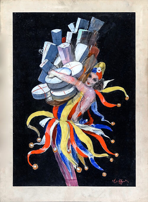 1923 - Une arlequine