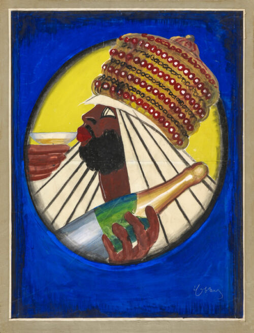 Esquisse publicitaire : Mousseux