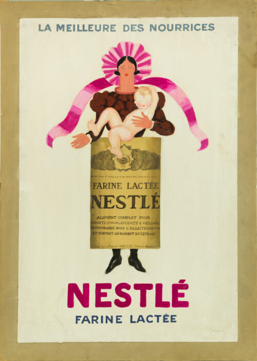 Esquisse publicitaire : Nestlé