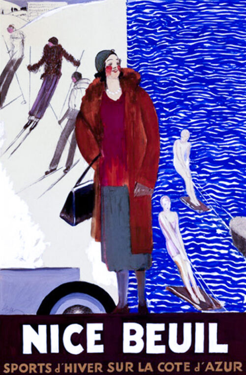 Esquisse publicitaire : Nice Beuil