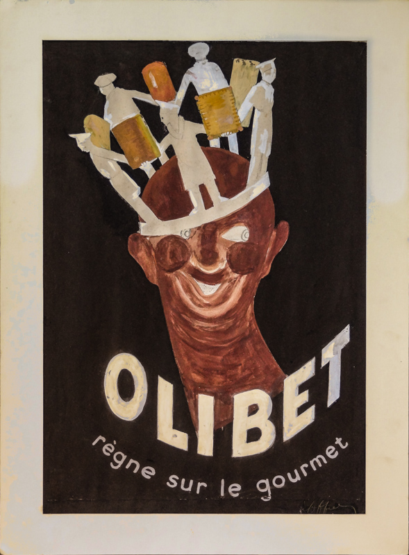 Esquisse publicitaire : Olibet