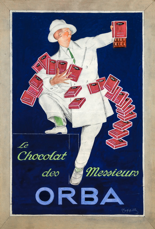 Esquisse publicitaire : Orba