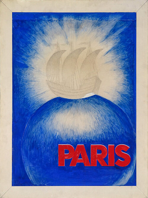 Esquisse publicitaire : Paris