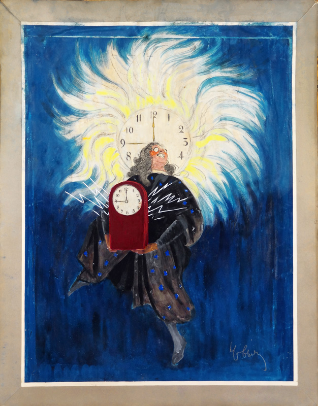 Advertising painted photo: Pendulum