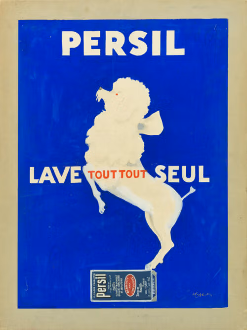 Esquisse publicitaire : Persil