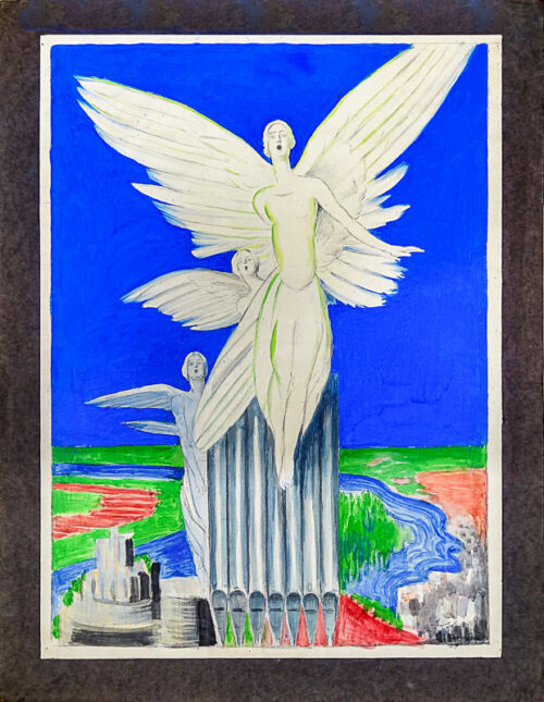 Esquisse publicitaire : Petit Andelys (Le)