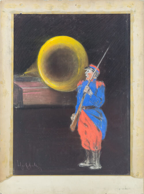 Esquisse publicitaire : Phonographe