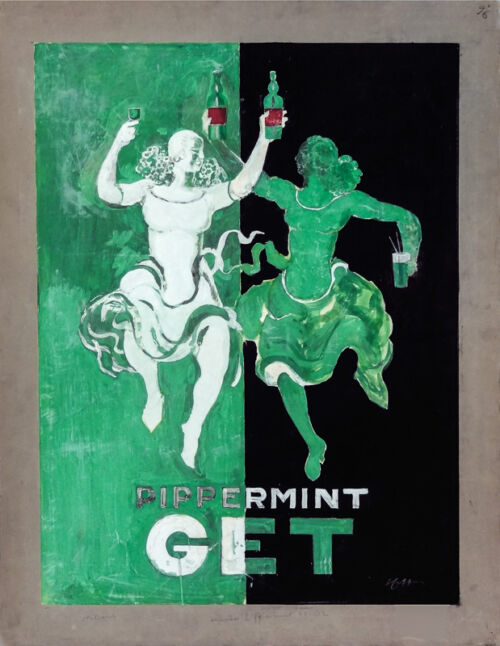 Esquisse publicitaire : Pippermint Get