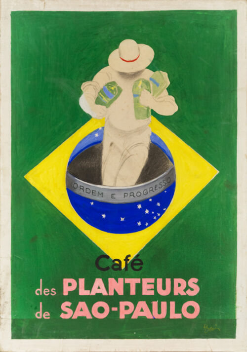 Esquisse publicitaire : Planteurs de Sao-Paulo