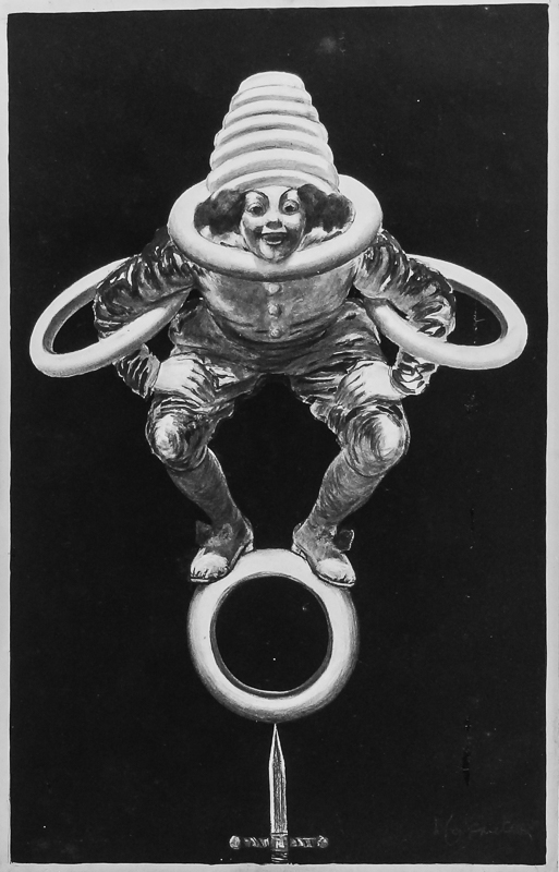 Esquisse publicitaire : Pneu Dunlop