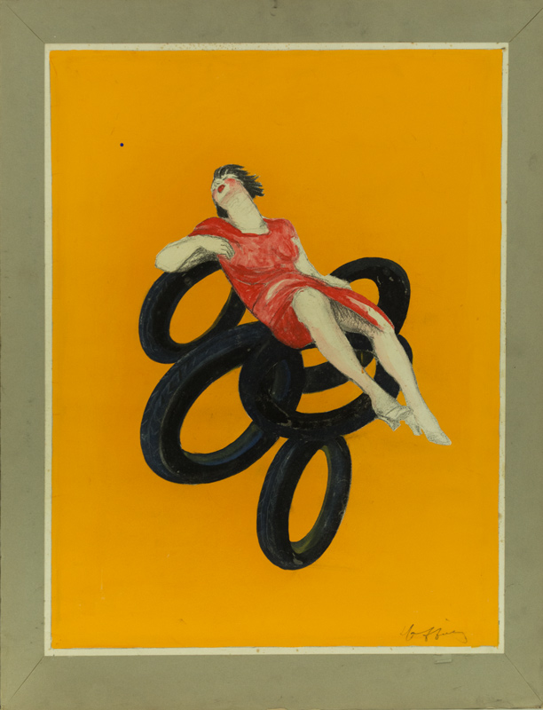 Esquisse publicitaire : Pneus