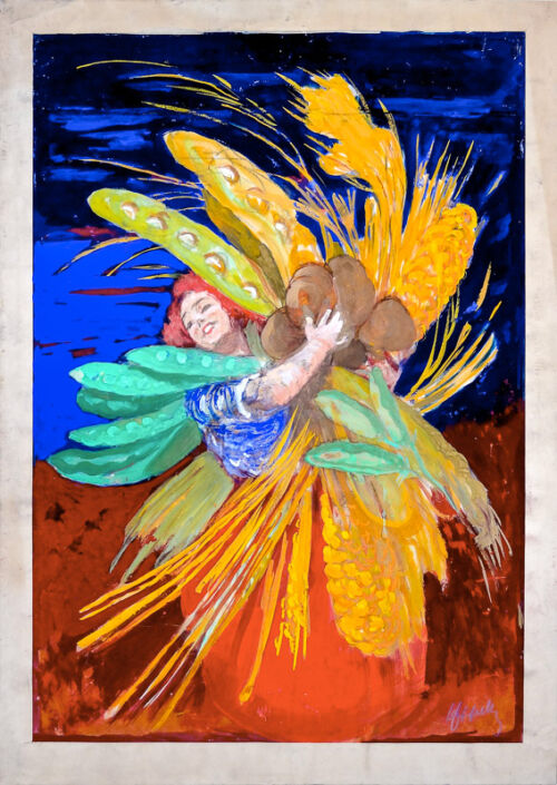 Esquisse publicitaire : Produits du Sol