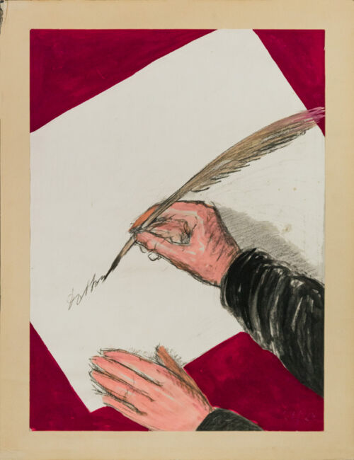 Esquisse publicitaire : Purgatif