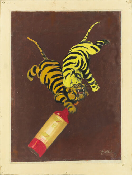 Esquisse publicitaire : Quina-Vichy