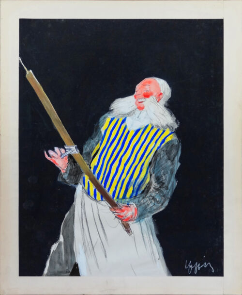 Esquisse publicitaire : Rasoir