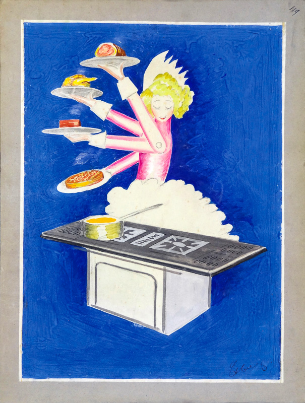 Advertising sketch photo: Radiator