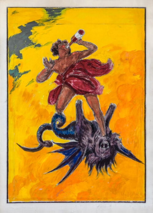 Esquisse publicitaire : Reconstituant