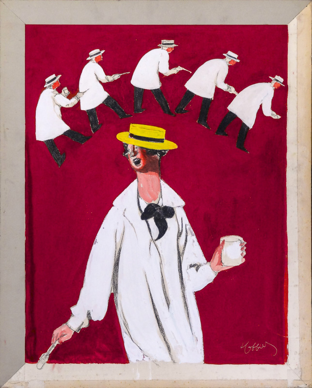 Advertising sketch: Ripolin