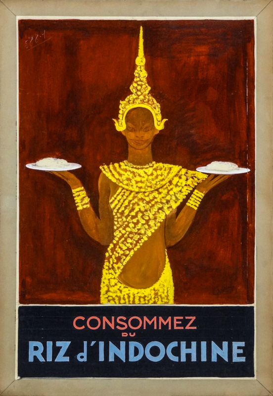 Advertising sketch: Indochina Rice