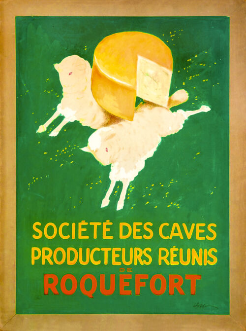 Esquisse publicitaire : Roquefort