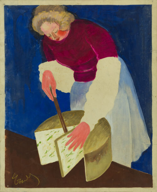 Esquisse publicitaire : Roquefort