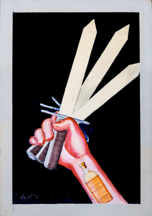 Esquisse publicitaire : Rozol