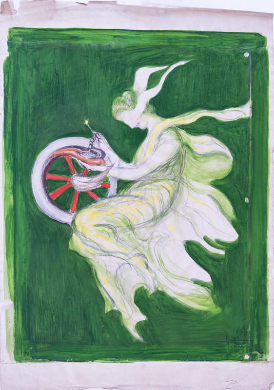 Esquisse publicitaire : Rustine