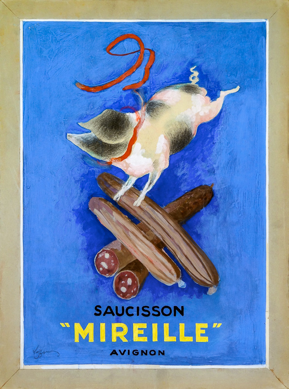Advertising sketch: Saucisson Mireille