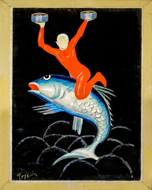 Esquisse publicitaire : Saumon