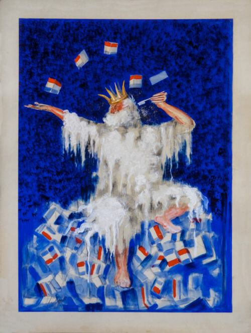 Esquisse publicitaire : Savon