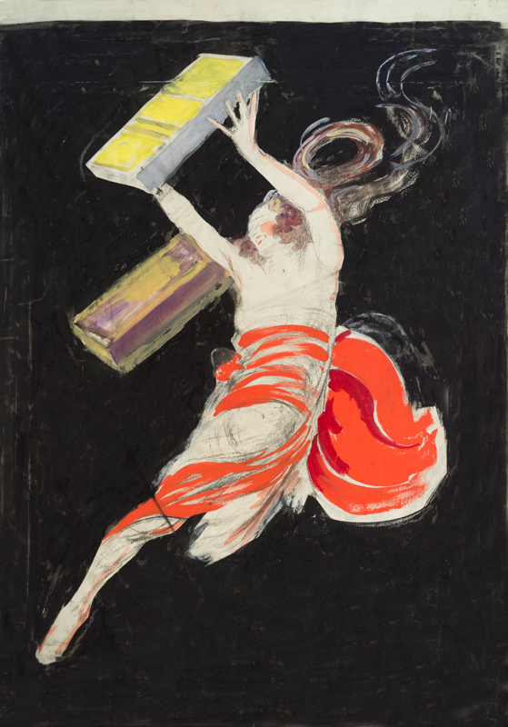 Esquisse publicitaire : Savon