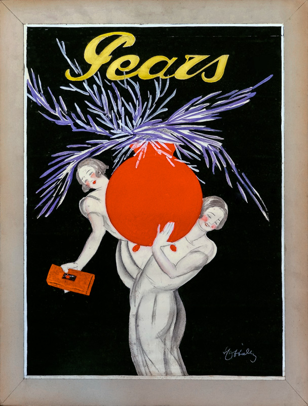 Esquisse publicitaire : Savon Pears