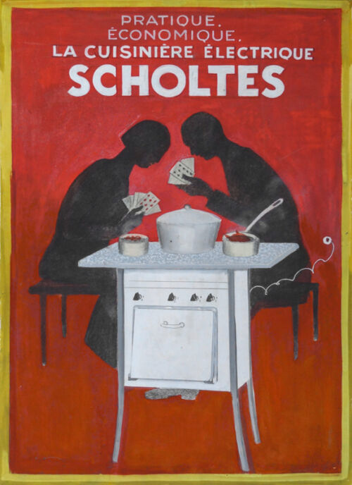 Esquisse publicitaire : Scholtès