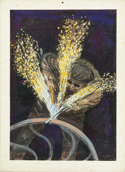 Esquisse publicitaire : Soudure Autogène